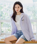 CLASSIC LOGO HOODED PATTERN JACKET IN STRIPE image 6