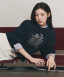 LEMON CLASSIC LOGO SWEATSHIRT IN LIGHT HEATHER GREY image 11