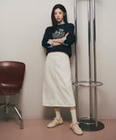 CLASSIC LOGO LINEN SHIRT IN SKY BLUE image 7