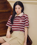 W COTTON CARGO MINI SKIRT IN BEIGE image 9