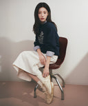 LEMON CLASSIC LOGO SWEATSHIRT IN NAVY image 3