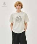 AEROCOOL LEMON CLASSIC LOGO TEE IN IVORY image 1