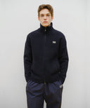 MARITHÉ SPORT COLOR BLOCK KNIT ZIP-UP IN NAVY image 1