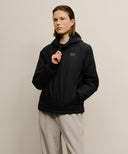 MARITHÉ SPORT HOODED PADDED JACKET IN BLACK image 1