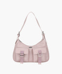 REGULAR LOGO 2WAY HOBO BAG IN PINK image 5