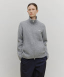 MARITHÉ SPORT COLOR BLOCK KNIT ZIP-UP IN GRAY image 1