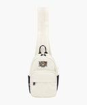 KIDS BEAR CLASSIC LOGO 2WAY SLING BAG IN IVORY image 1