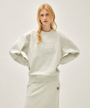 EMBO CLASSIC LOGO SWEATSHIRT IN OATMEAL image 1