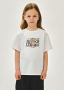 KIDS MARIN BEAR CLASSIC LOGO TEE IN BLACK image 3