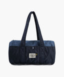 MARITHE X ALPHA INDUSTRIES CLASSIC LOGO NYLON DUFFLE BAG IN NAVY image 1
