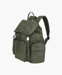 CLASSIC LOGO METAL BUCKLE BACKPACK IN KHAKI image 2