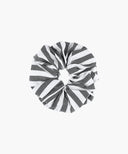 CLASSIC LOGO STRIPE HAIR SCRUNCHIE IN BLACK image 2