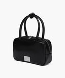 CLASSIC LOGO SQUARE MINI TOTE BAG IN BLACK image 2