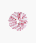 CLASSIC LOGO STRIPE HAIR SCRUNCHIE IN PINK image 2