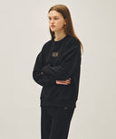 DRAWING CLASSIC LOGO SWEATSHIRT IN BLACK image 2