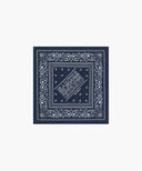 CLASSIC LOGO BANDANA SCARF IN NAVY image 1