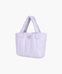 CLASSIC LOGO SEERSUCKER PADDING BAG IN PURPLE image 2