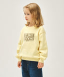 KIDS CLASSIC LOGO KNIT PULLOVER IN YELLOW image 2
