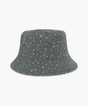CLASSIC LOGO FLOWER BUCKET HAT IN WASHED BLACK image 2