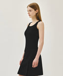 W REGULAR LOGO SLEEVELESS IN LIGHT PINK image 2