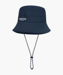 KIDS NYLON WIDE BUCKET HAT IN NAVY image 2