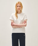 W 3PACK CIRCLE LOGO TEE IN WHITE image 2
