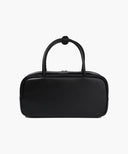 CLASSIC LOGO SQUARE MEDIUM TOTE BAG IN BLACK image 2