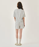 W TERRY SET-UP IN LIGHT HEATHER GREY image 2