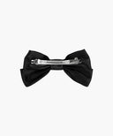 CIRCLE LOGO RIBBON HAIR PIN IN BLACK image 2
