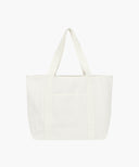 REGULAR LOGO BIG COTTON BAG IN NATURAL image 3