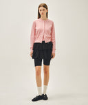 W LAYERED RUFFLE SKIRT IN BLACK image 3