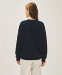 LEMON CLASSIC LOGO SWEATSHIRT IN NAVY image 6