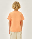 KIDS CLASSIC LOGO TEE IN ORANGE image 3