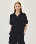 W TERRY SET-UP IN NAVY image 3