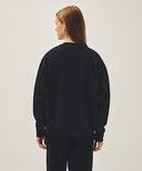 DRAWING CLASSIC LOGO SWEATSHIRT IN BLACK image 3