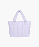 CLASSIC LOGO SEERSUCKER PADDING BAG IN PURPLE image 3
