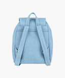 KIDS W DENIM MINI BACKPACK IN LIGHT BLUE image 3