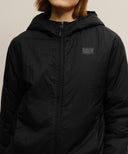 MARITHÉ SPORT HOODED PADDED JACKET IN BLACK image 4