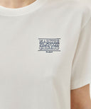 DOODLE BEAR TEE IN WHT/ BEG image 4