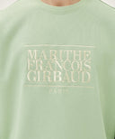 CLASSIC LOGO EMBROIDERY SWEATSHIRT IN LIGHT GREEN image 4