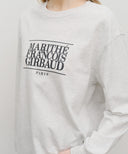 CLASSIC LOGO LONG SLEEVE IN LIGHT HEATHER GREY image 10