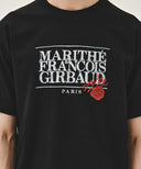 STAMP CLASSIC LOGO TEE IN BLACK image 4