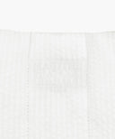 CLASSIC LOGO SEERSUCKER PADDING BAG IN OFF WHITE image 4