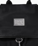 CLASSIC LOGO BIG BACKPACK IN BLACK image 4