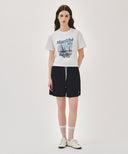 AEROCOOL VACANCE GRAPHIC TEE IN WHITE image 8