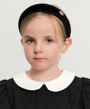 KIDS W CIRCLE LOGO HAIR BAND IN BLUE image 4