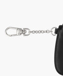 REGULAR LOGO PEANUT KEYRING WALLET IN BLACK image 5