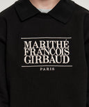 KIDS CLASSIC LOGO COLLAR SWEATSHIRT IN NAVY image 4