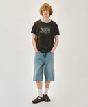 AEROCOOL CRACK CLASSIC LOGO RINGER TEE IN BROWN image 5