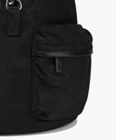 CLASSIC LOGO BIG BACKPACK IN BLACK image 5